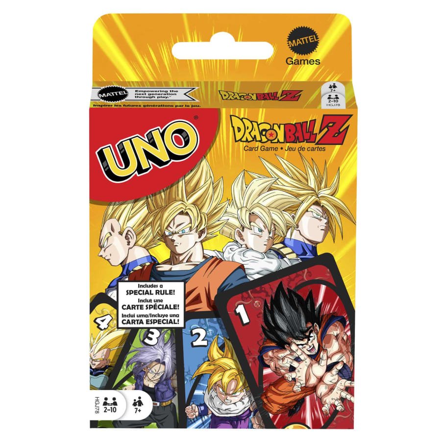 DBZ UNO English Version