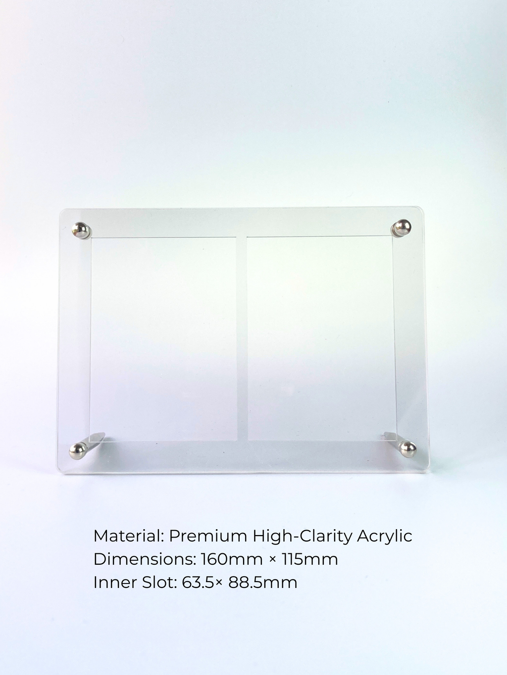 Acrylic Dual Card Stand (Free with $15+ Cards)