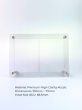 Acrylic Dual Card Stand (Free with $15+ Cards)